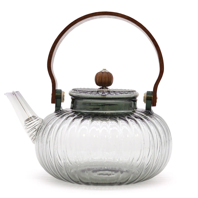 Teapot - Charcoal Ribbed Pearl - 950ml