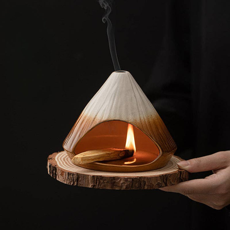 Mount Fuji Incense Fireplace