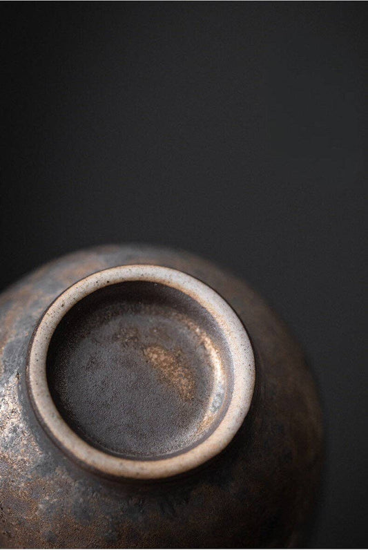 Gohobi Ceramic Classic Golden Black Tea Cup