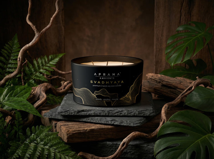 Svadhyaya 3 wick candle
