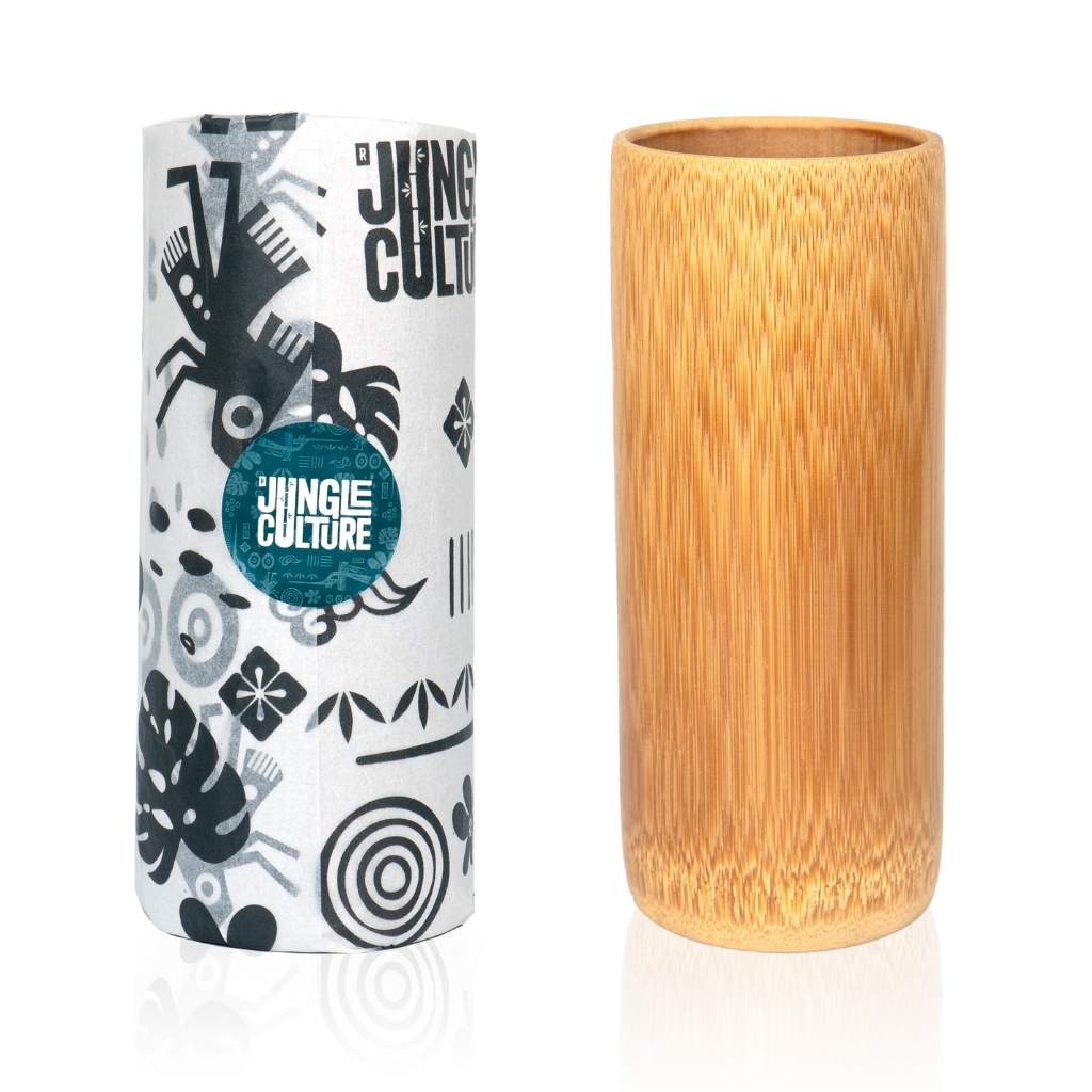 Bamboo Cup - Plastic-free Wooden Bamboo Cups (17oz / 500ml)