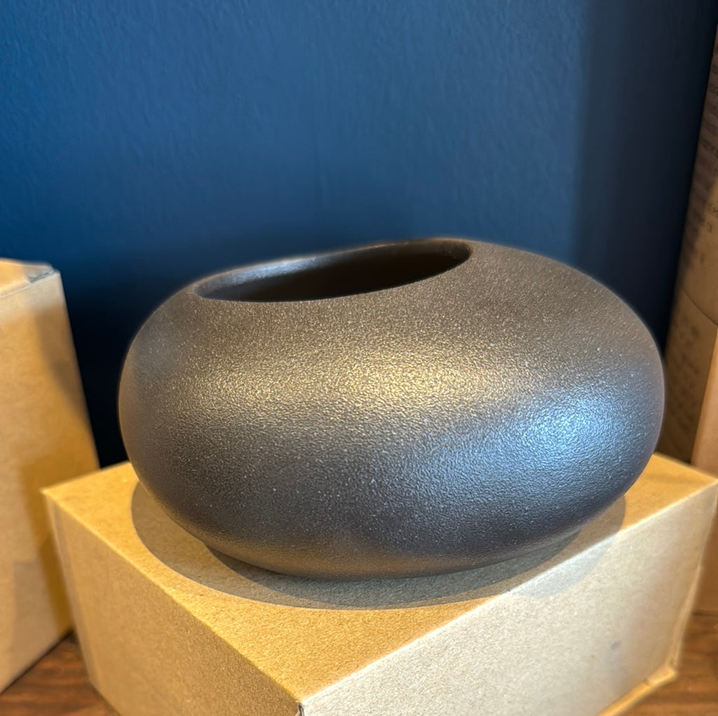 Vase - Handmade Ikebana Japanese, Black