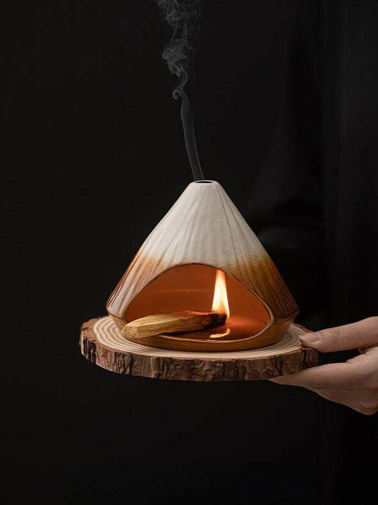 Mount Fuji Incense Fireplace
