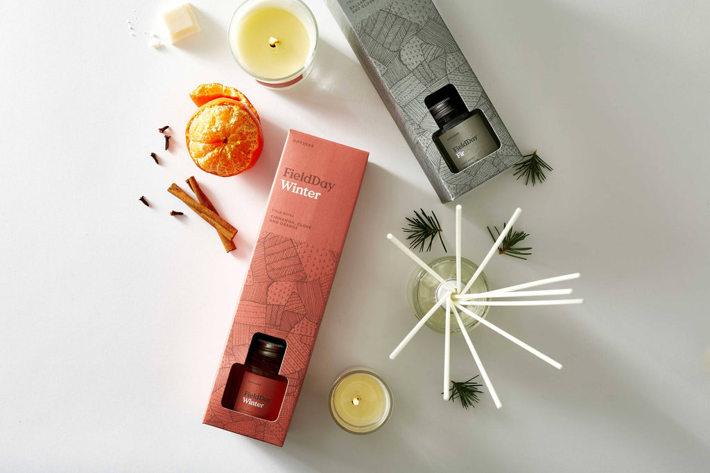 Christmas Winter Eco Friendly Reed Diffuser