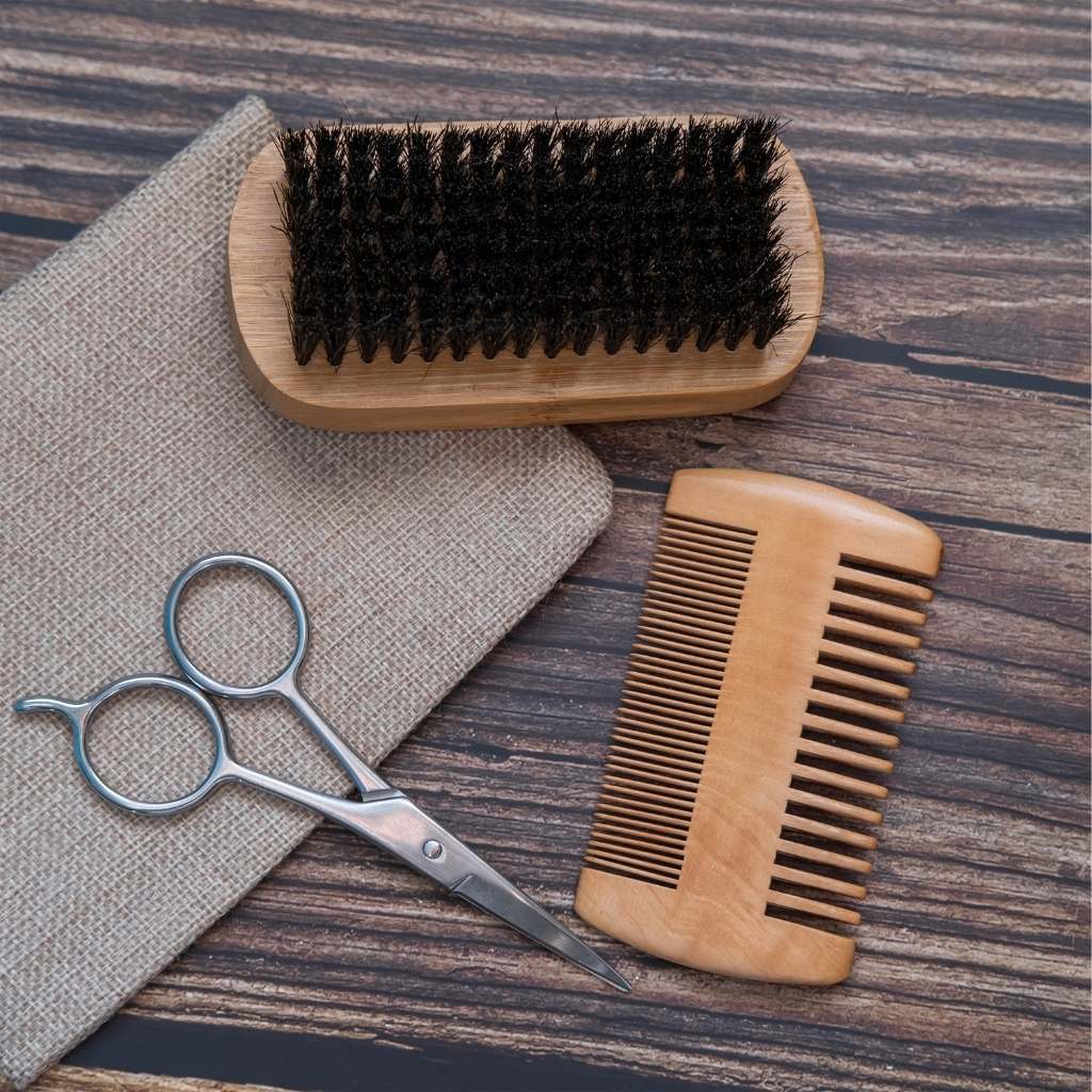 Beard Comb | Wooden Beard Grooming Comb For Men (COMB ONLY)
