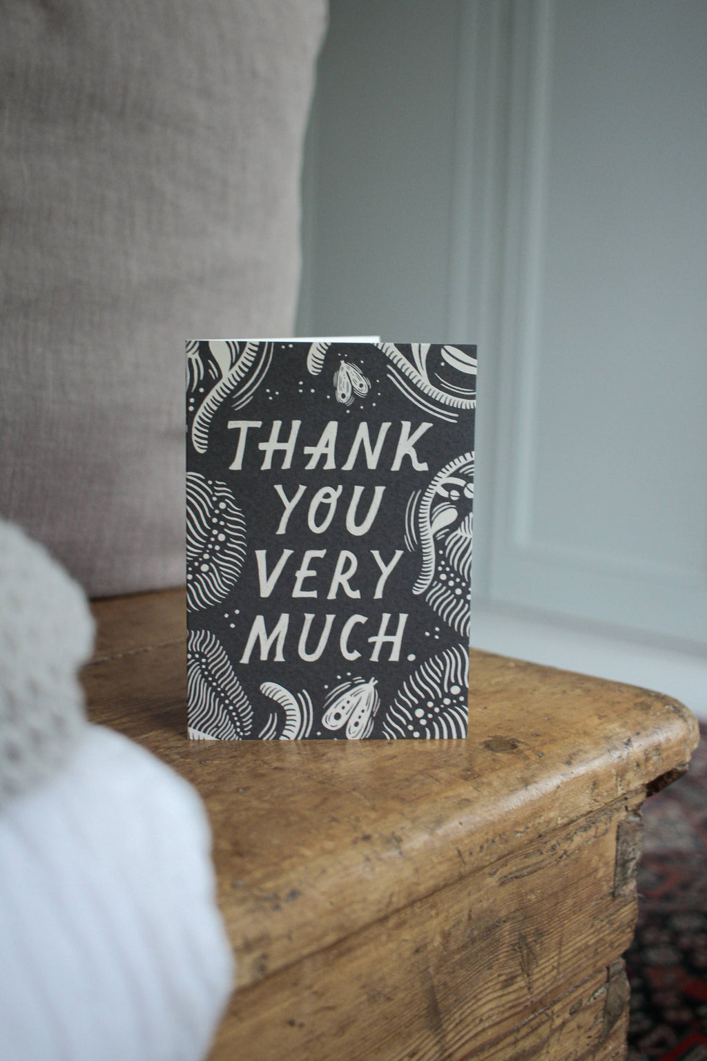 'Thank You Very Much' Thank You Card: Biodegradable Cello