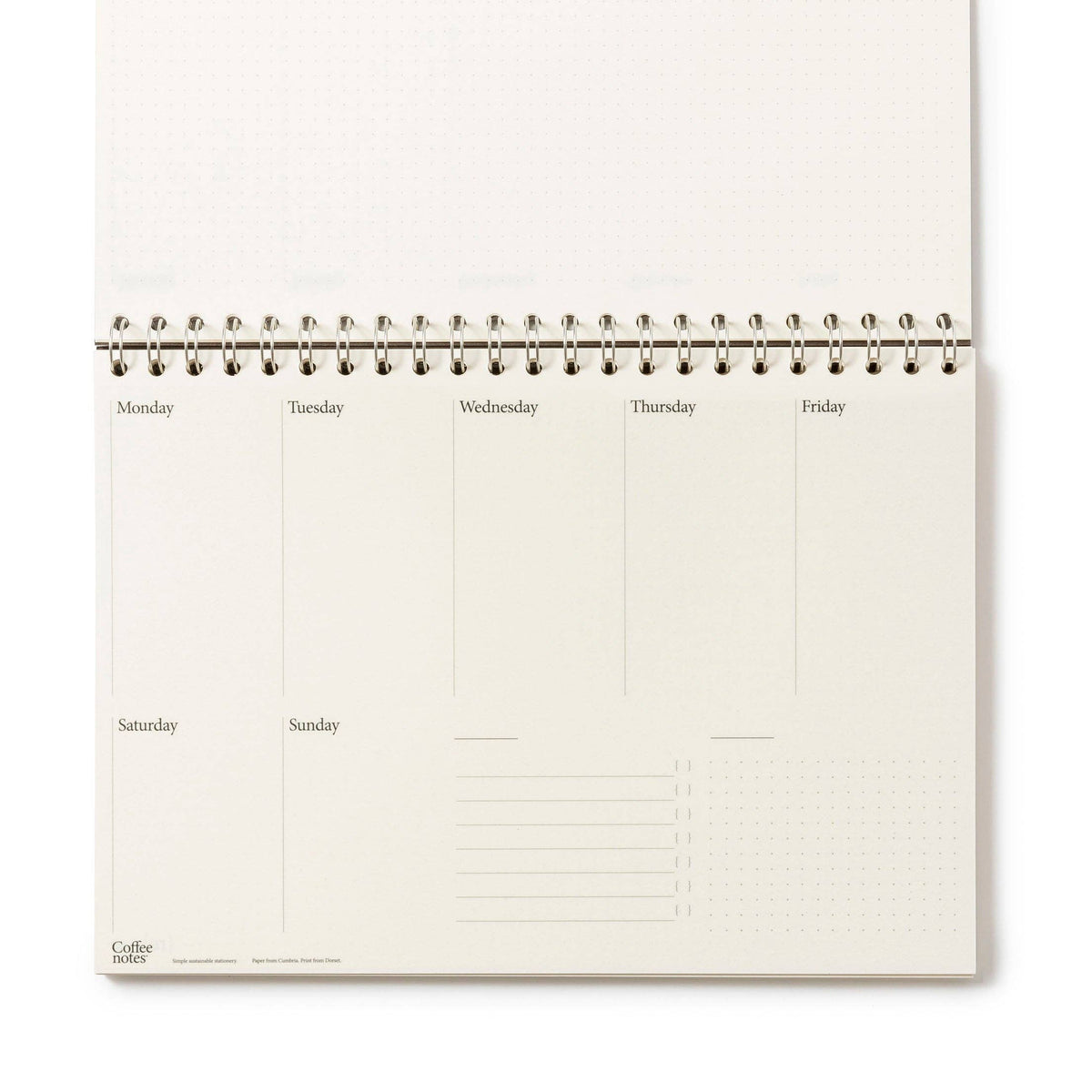 Pure Weekly Planner: 7 Day Week / Kraft