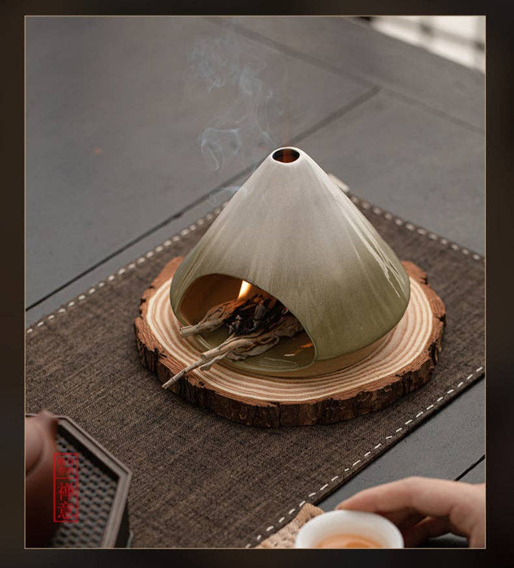 Mount Fuji Incense Fireplace