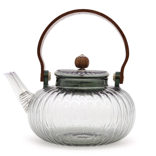 Teapot - Charcoal Ribbed Pearl - 950ml