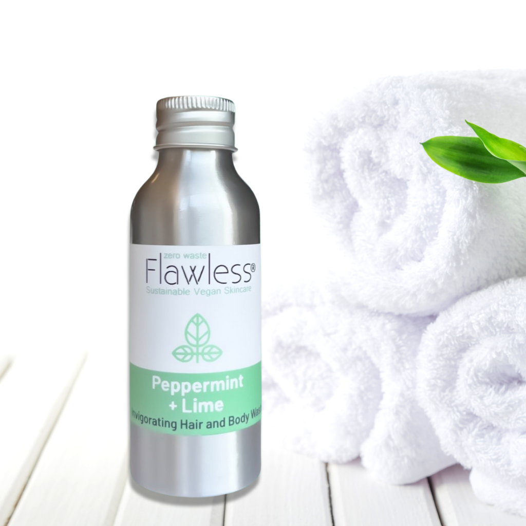 Natural & Vegan Hair and Body Wash Gift Set for Men: 100ml x3