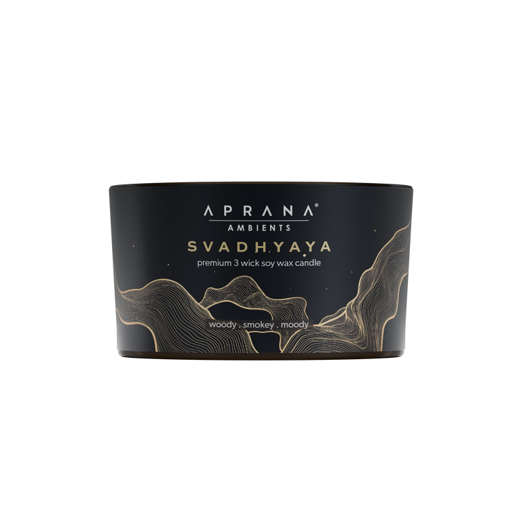 Svadhyaya 3 wick candle