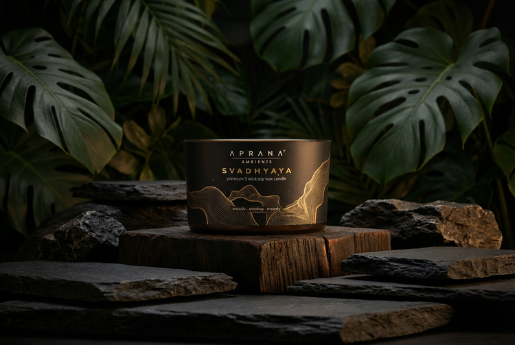 Svadhyaya 3 wick candle