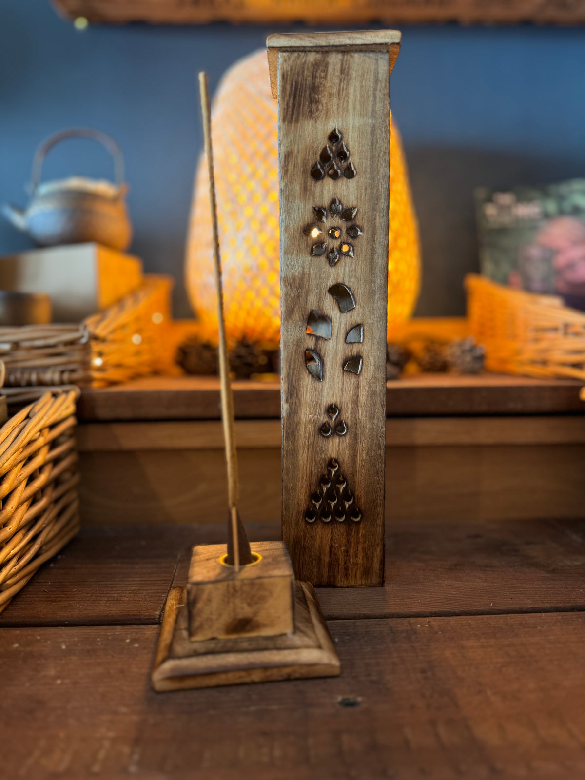 Incense Tower, Wooden Cutout