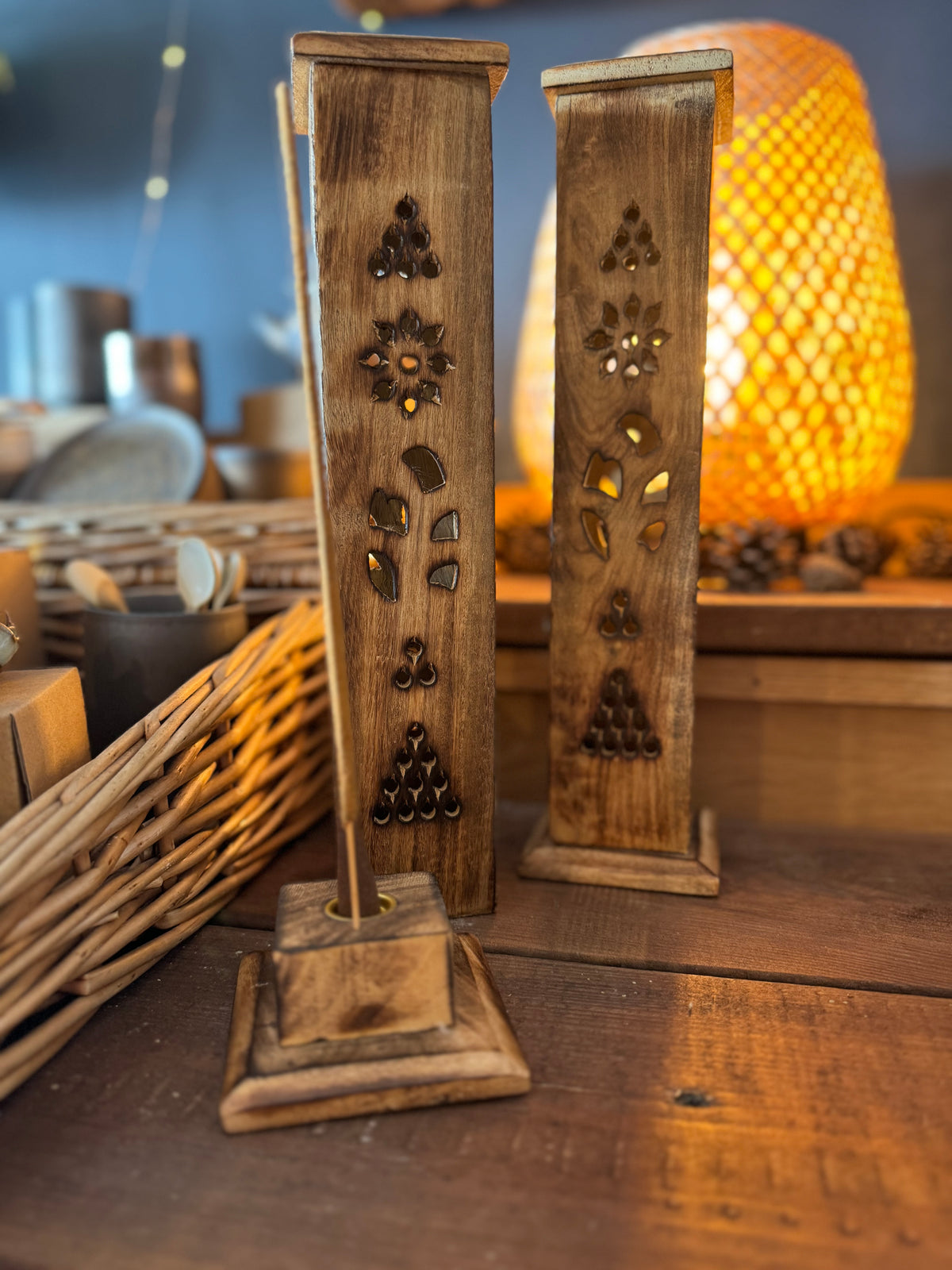 Incense Tower, Wooden Cutout