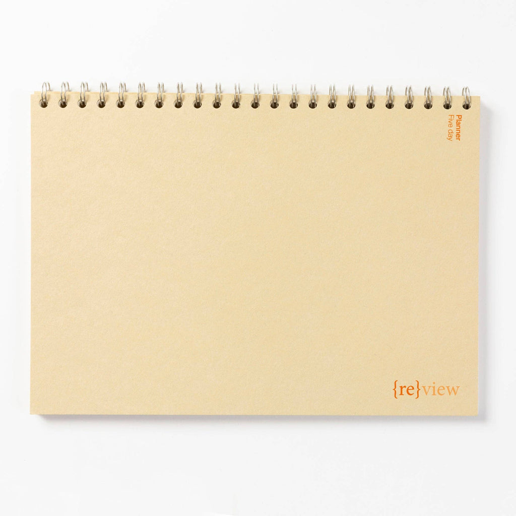 Pure Weekly Planner: 7 Day Week / Kraft