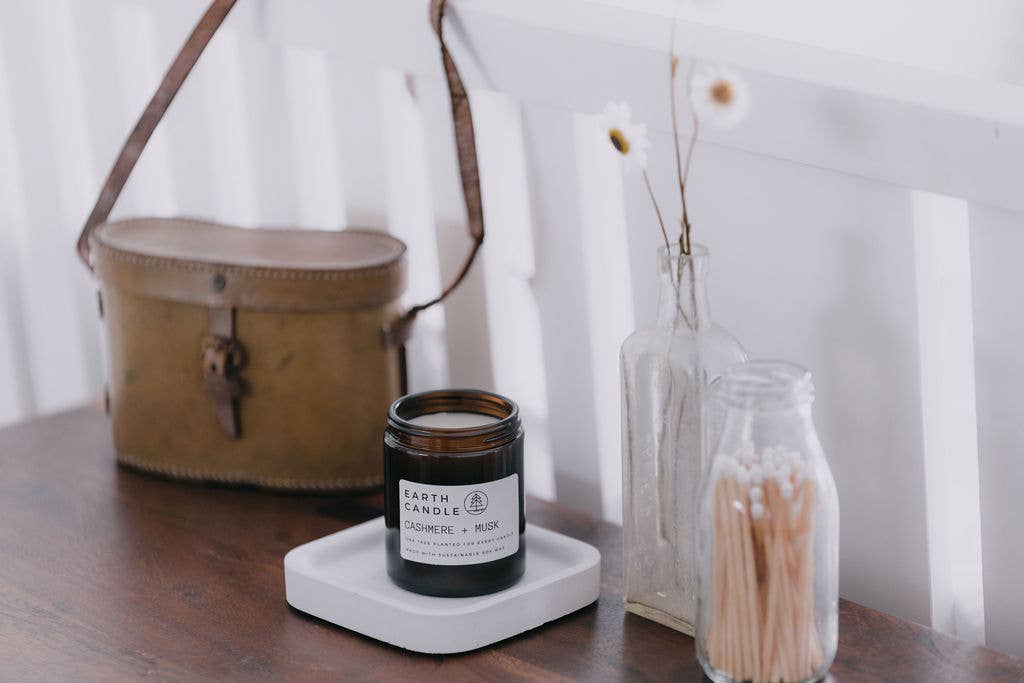 Cashmere & Musk Soy Wax Eco Candle