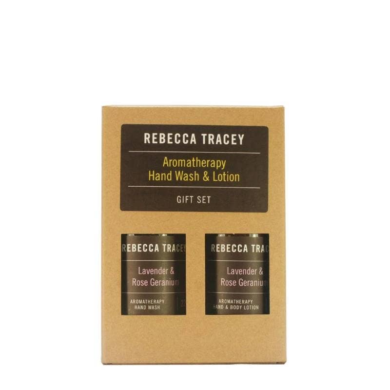 23 - Lavender & Rose Geranium Hand Wash and Lotion Gift Set