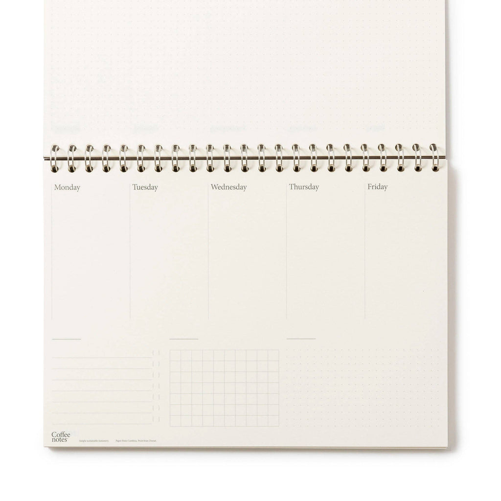 Pure Weekly Planner: 7 Day Week / Kraft