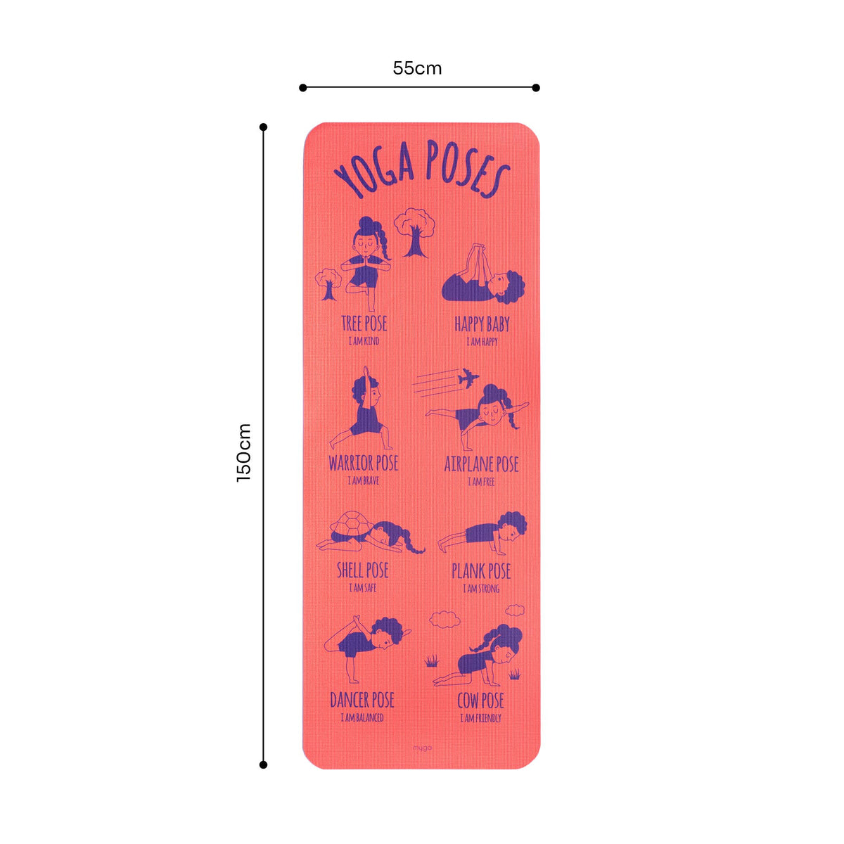 Kid's Pose Explorer Yoga Mat