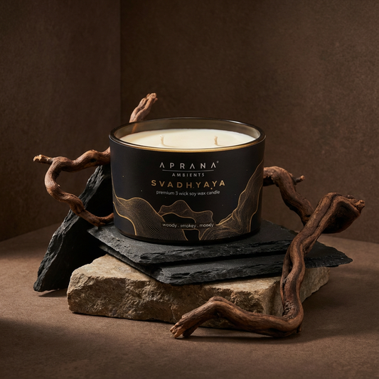 Svadhyaya 3 wick candle