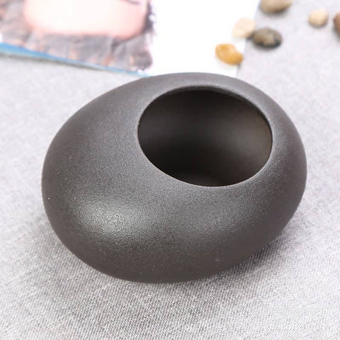 Vase - Handmade Ikebana Japanese, Black