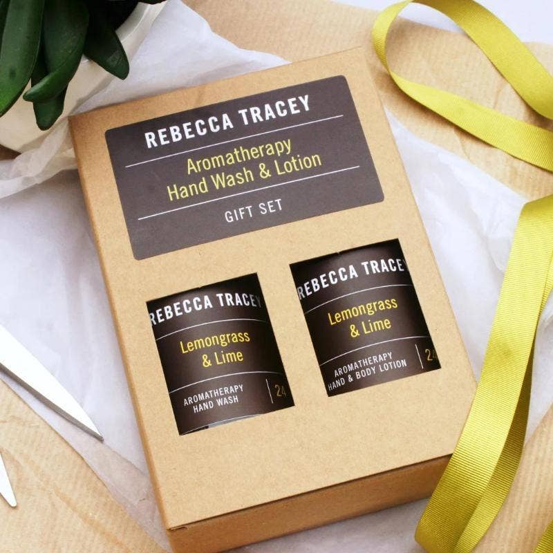 01 - Lemongrass & Lime Hand Wash and Lotion Gift Set