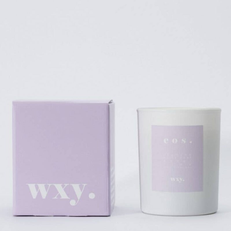 Eos 7oz Candle: Orris Root & Amber