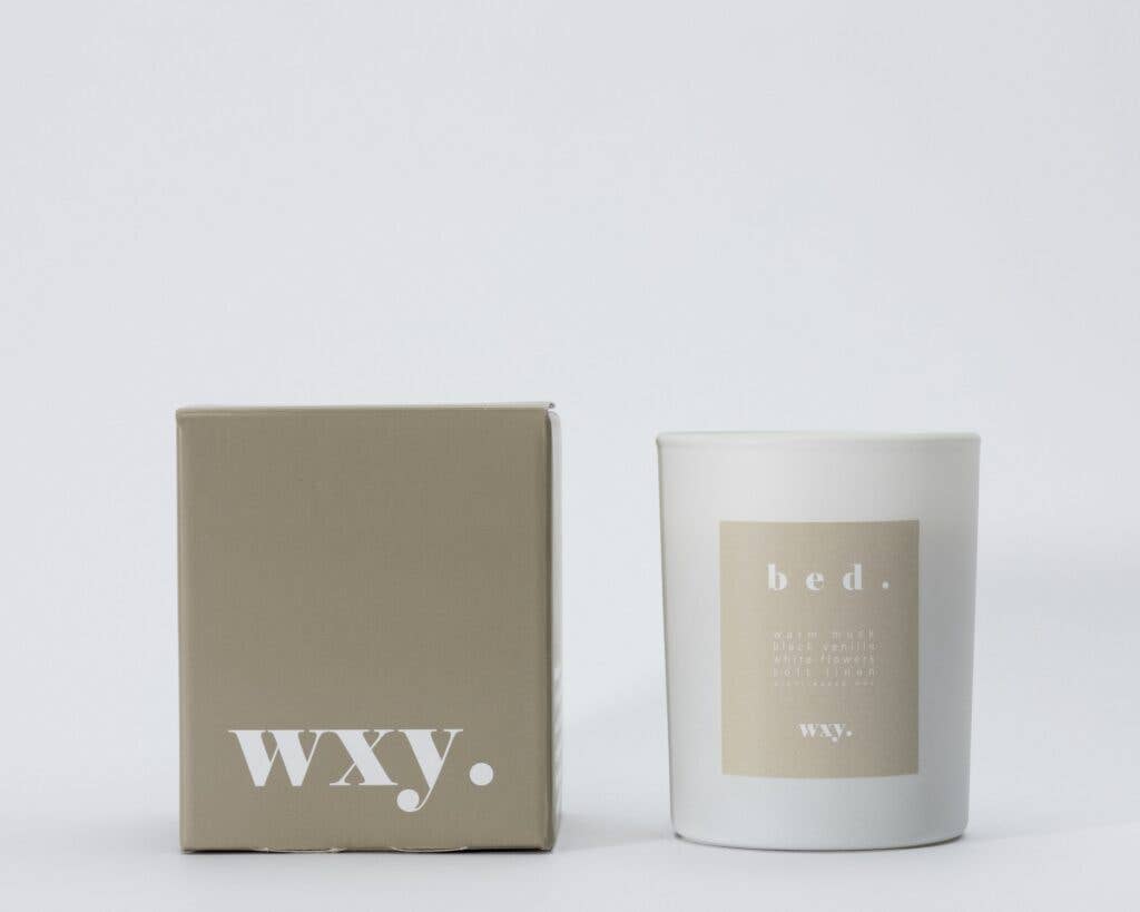 Bed 7oz Candle - Warm Musk + Black Vanilla