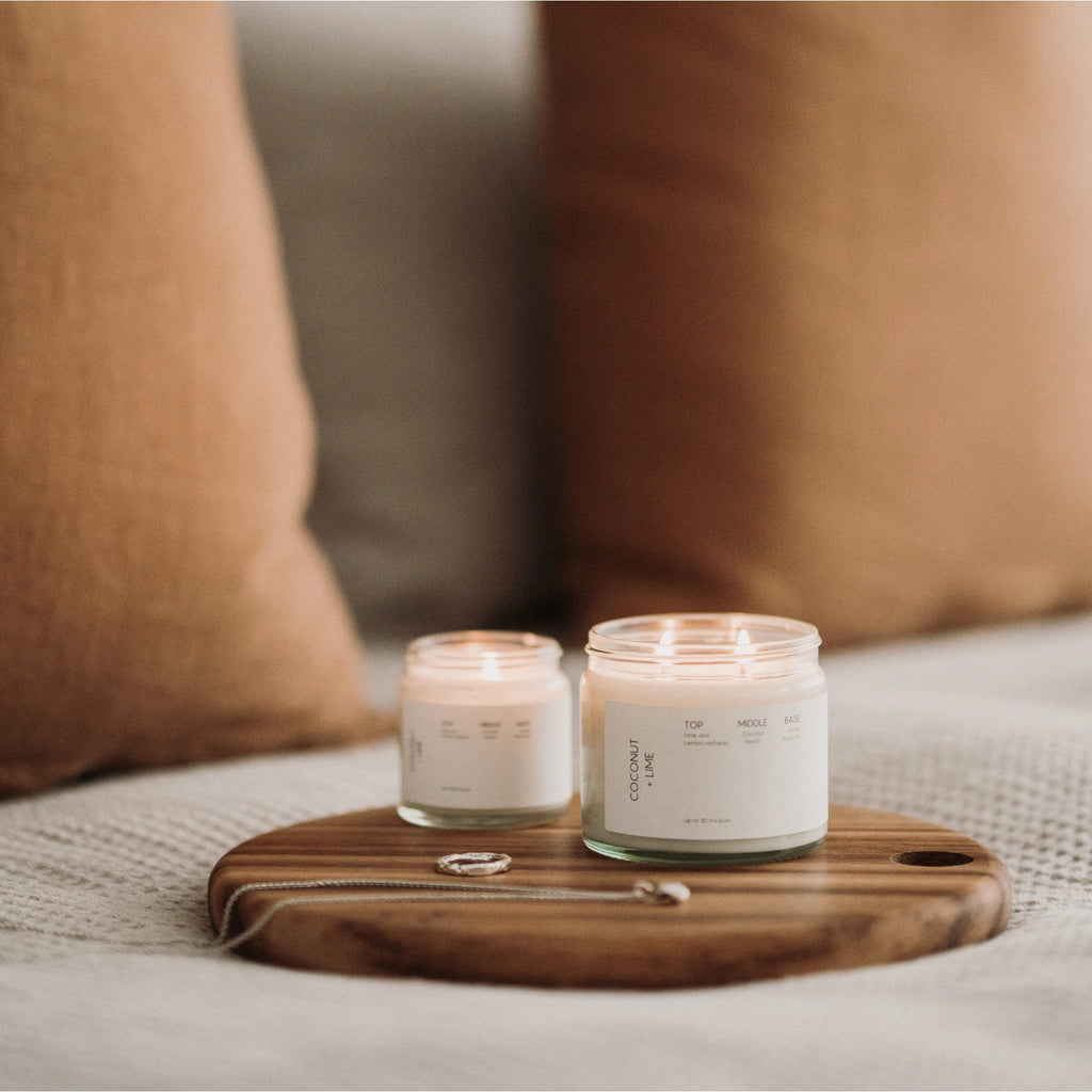 Coconut + Lime Natural Soy Candle
