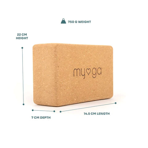 Cork Yoga Block