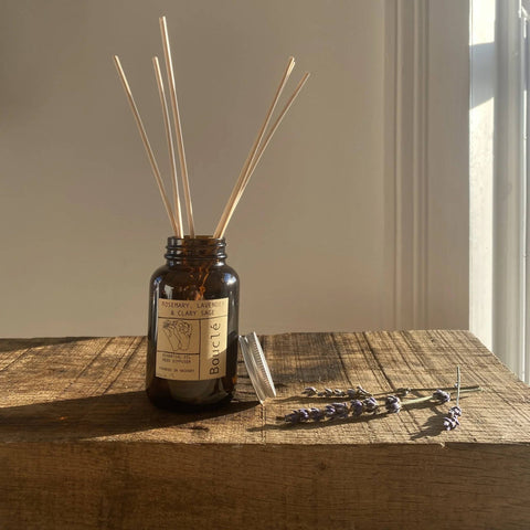 Rattan Reed Diffuser - Rosemary, Lavender & Clary Sage