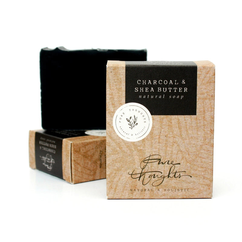 Charcoal & Shea Butter Natural Soap