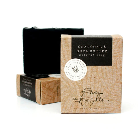 Charcoal & Shea Butter Natural Soap