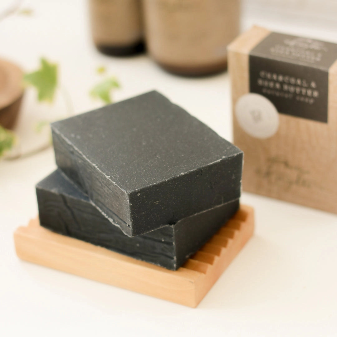 Charcoal & Shea Butter Natural Soap